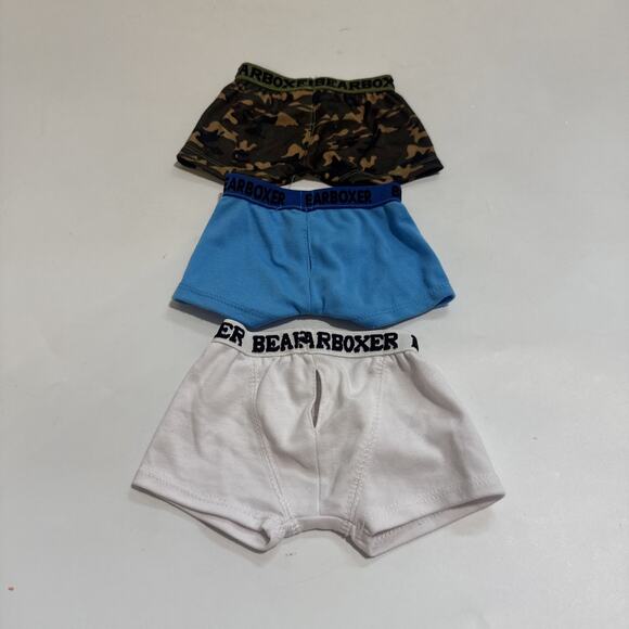 Build A Bear Boxers Shorts BEARBOXER Teddy Clothes BAB - Picture 2 of 7